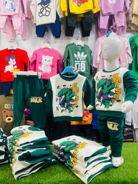 Winter fleece tracksuits(HULK)