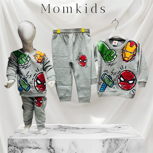 Winter fleece tracksuits(iron gray)