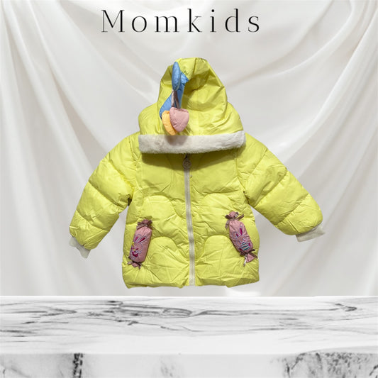 Imported Puffer jeckets(lemon yellow)