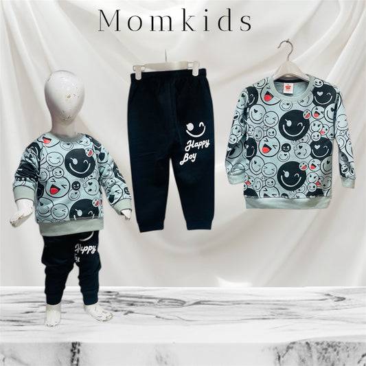 Winter fleece tracksuits(smile faces)