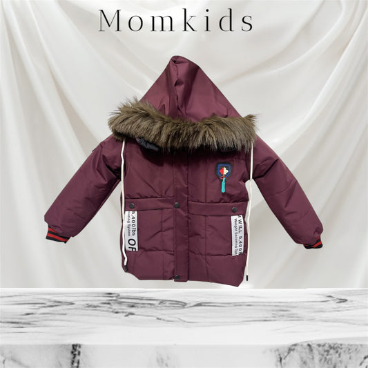 High quality Puffer jeckets(Mehroon)