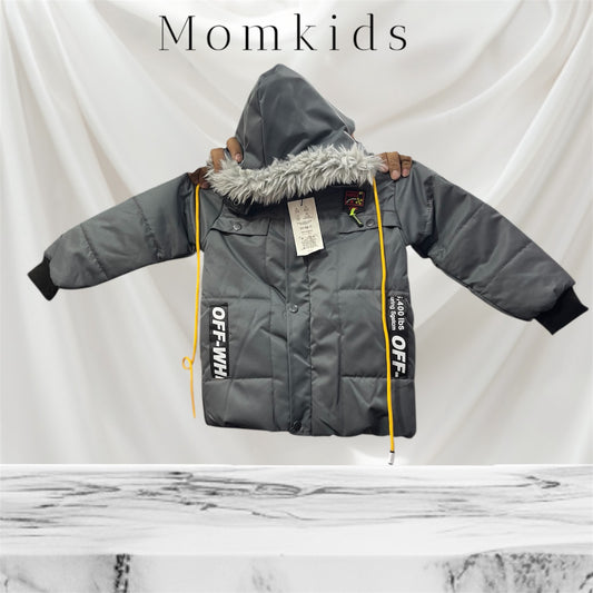 High quality Puffer jeckets(light gray)