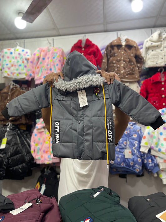 High quality Puffer jeckets(light gray)