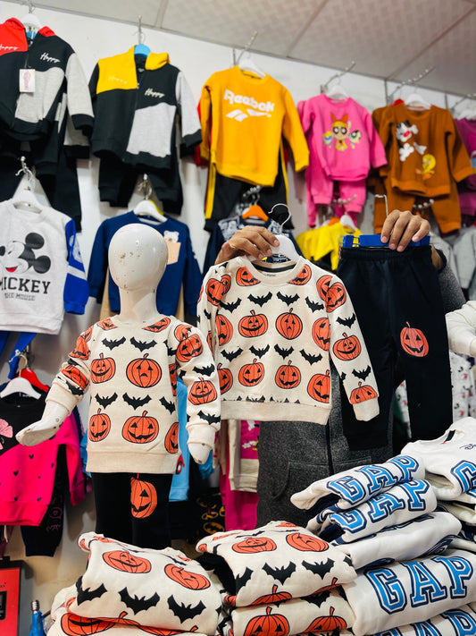 Winter fleece tracksuits(halloween)