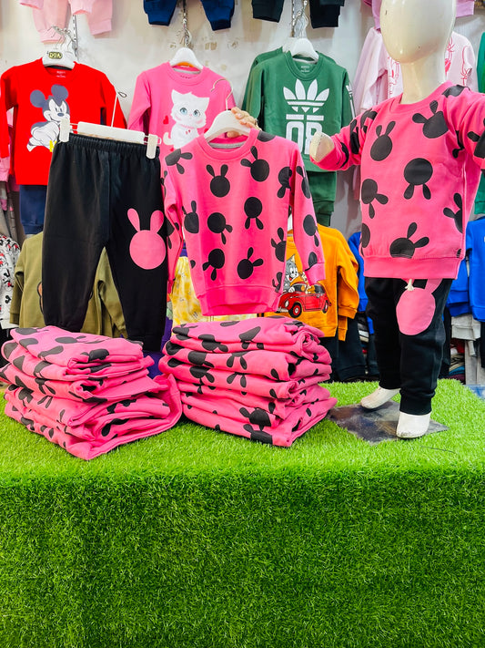 Winter fleece tracksuits(Bunny Allower)