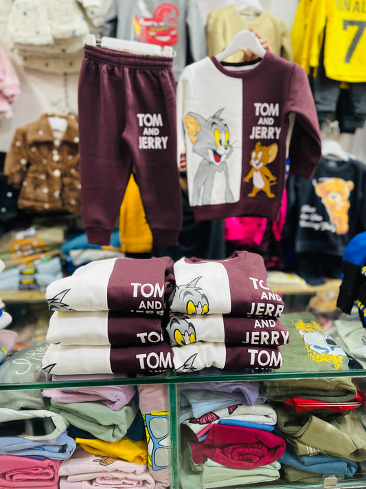 Winter fleece tracksuits(TOM & jerry)