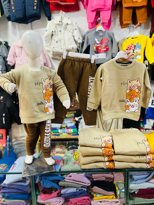 Winter fleece tracksuits(3cats)