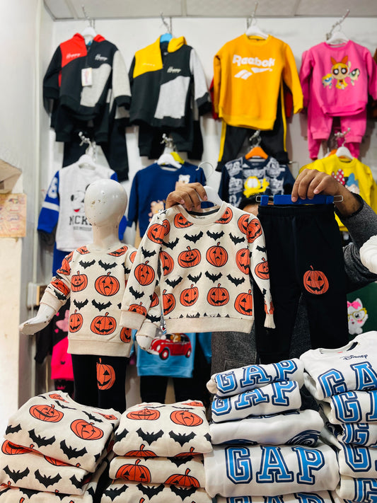 Winter fleece tracksuits(halloween)