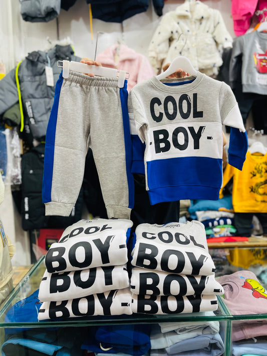 Winter fleece tracksuits(Cool boy)