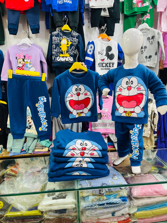 Winter fleece tracksuits(DOREMON)