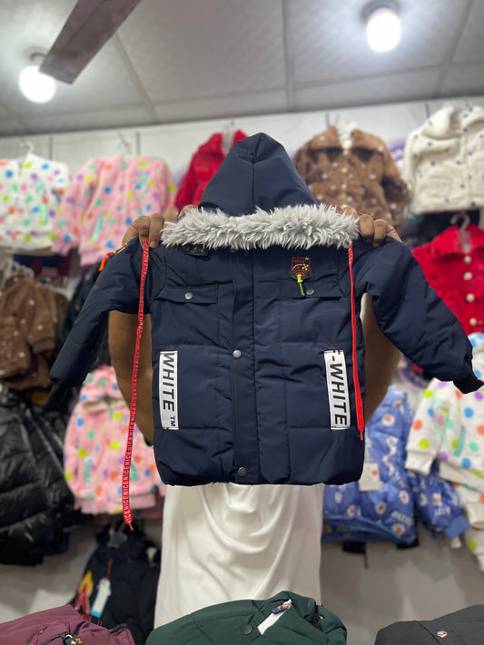 High quality Puffer jeckets(Navy blue)