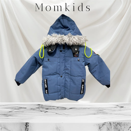 High quality Puffer jeckets(smoked blue)